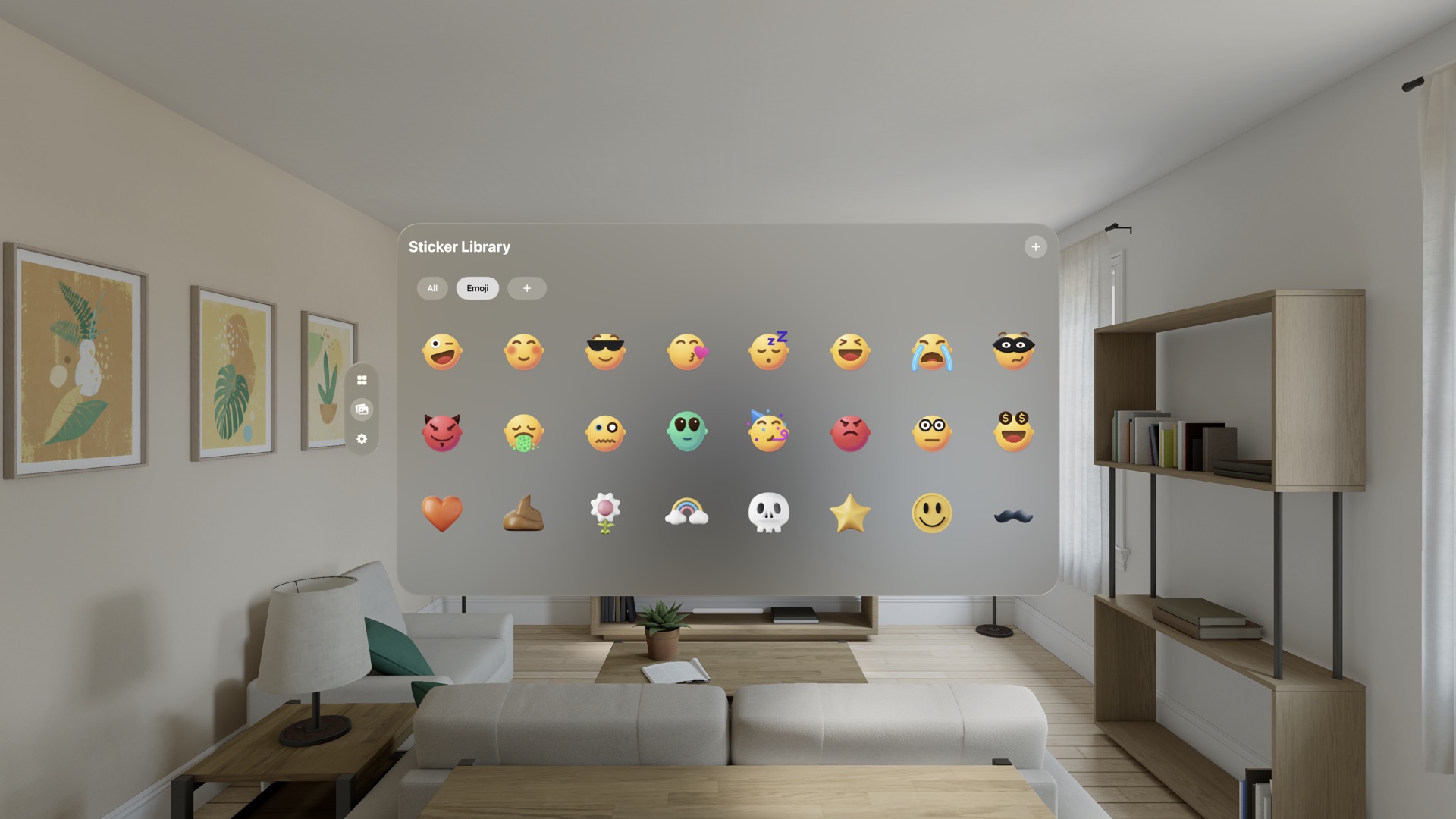 Emoji 贴纸库